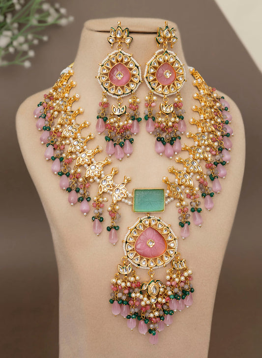 Adridha long Necklace set