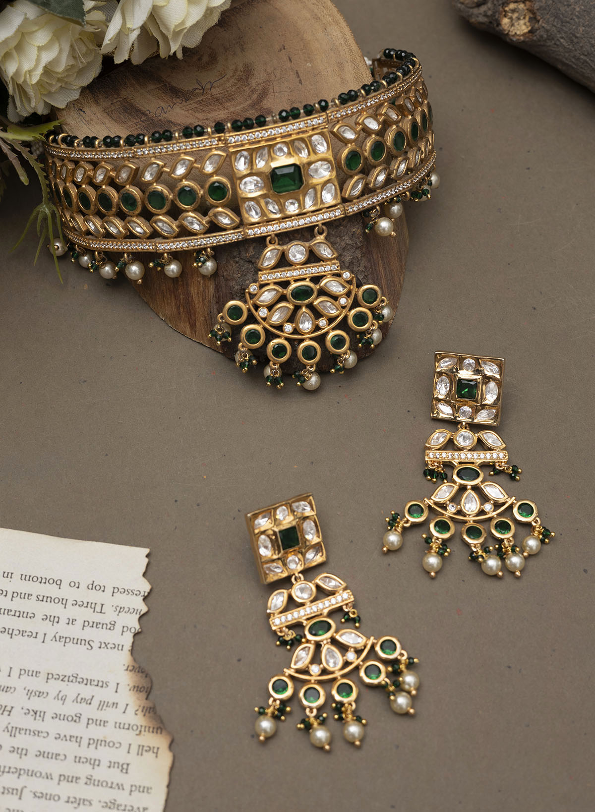 Mrunakshi Necklace set