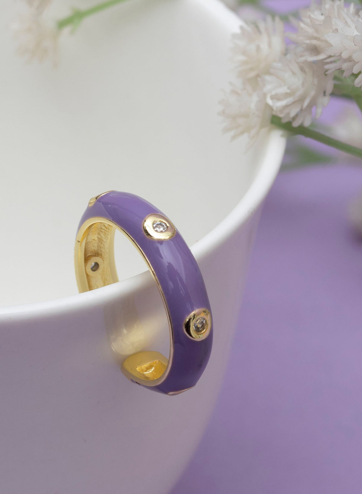 Tvidhv stone Rings