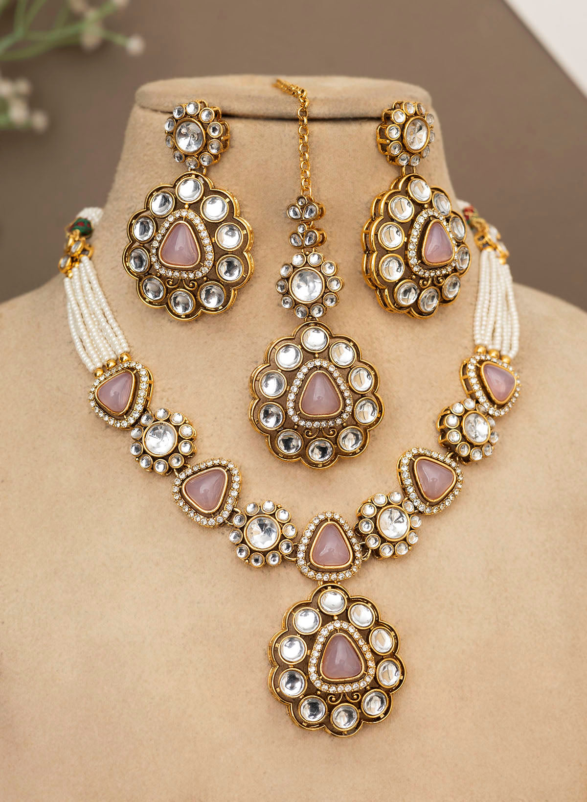 Kalpita necklace set
