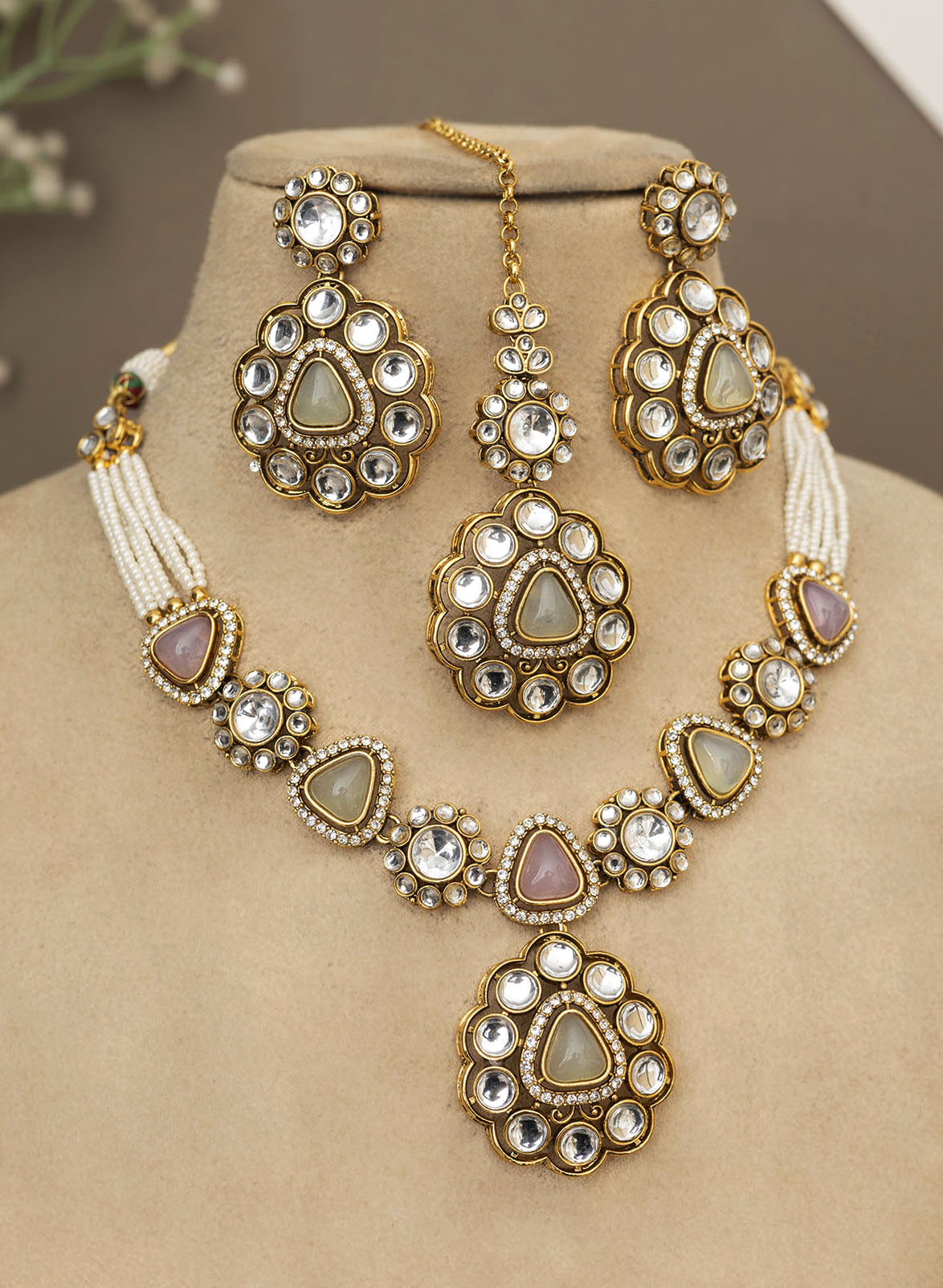 Kalpita necklace set