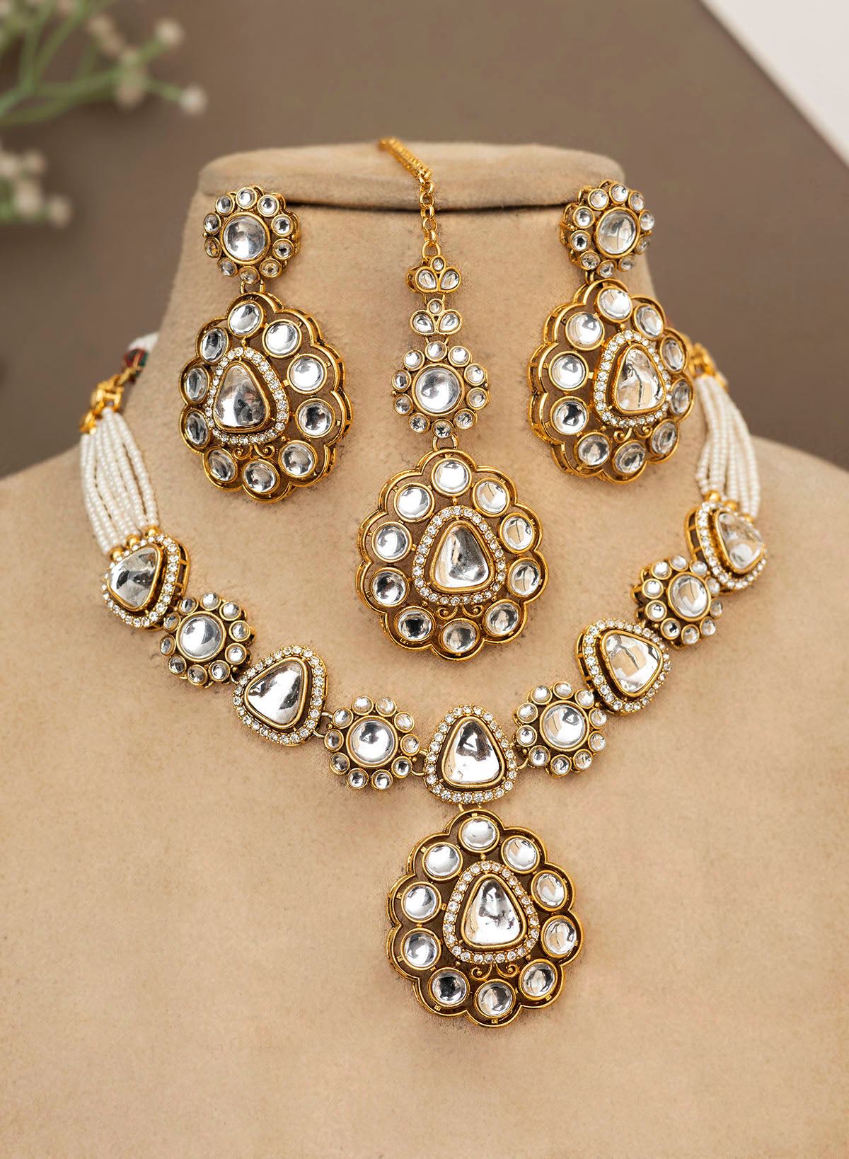 Kalpita necklace set