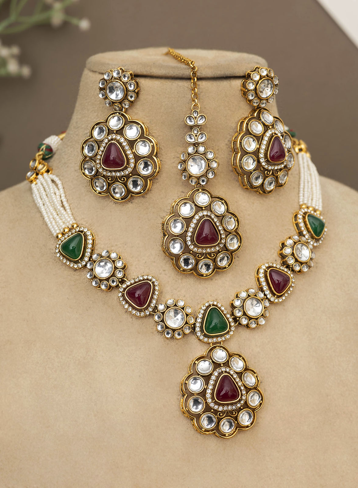 Kalpita necklace set