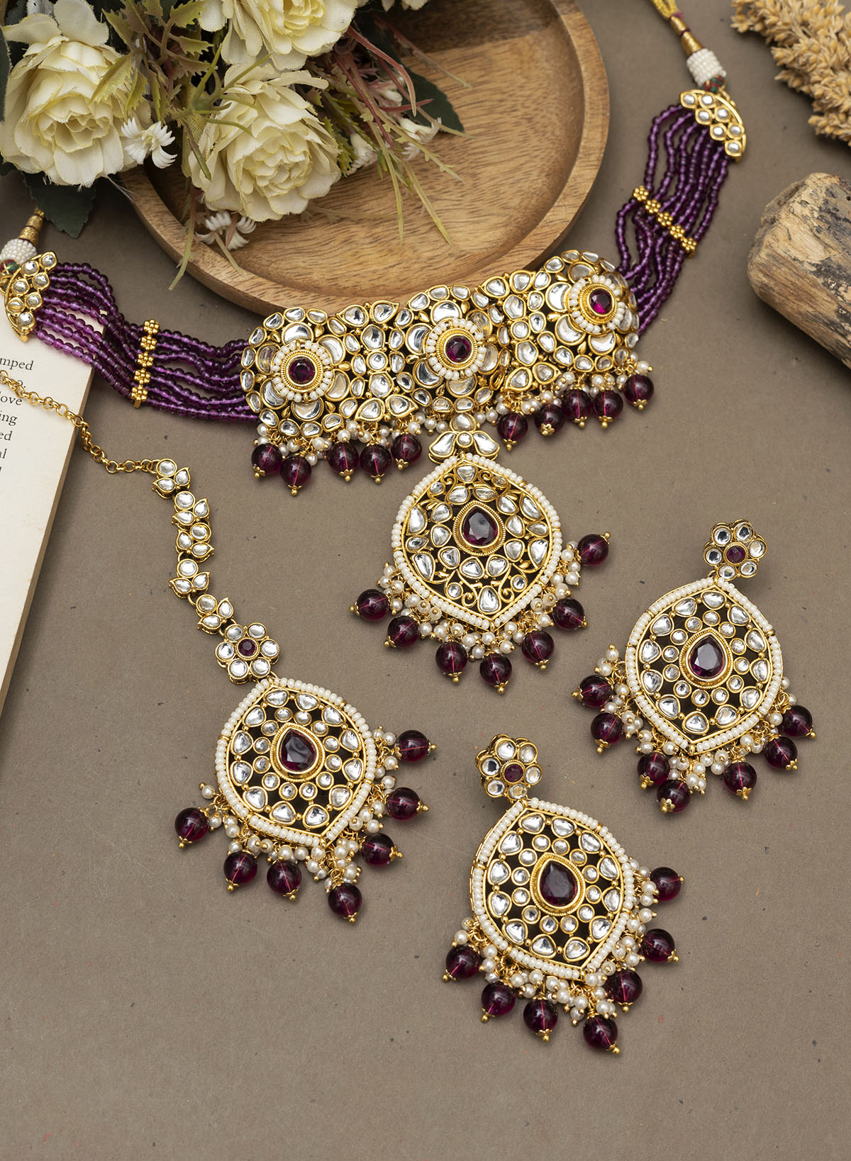 Ekkam necklace set