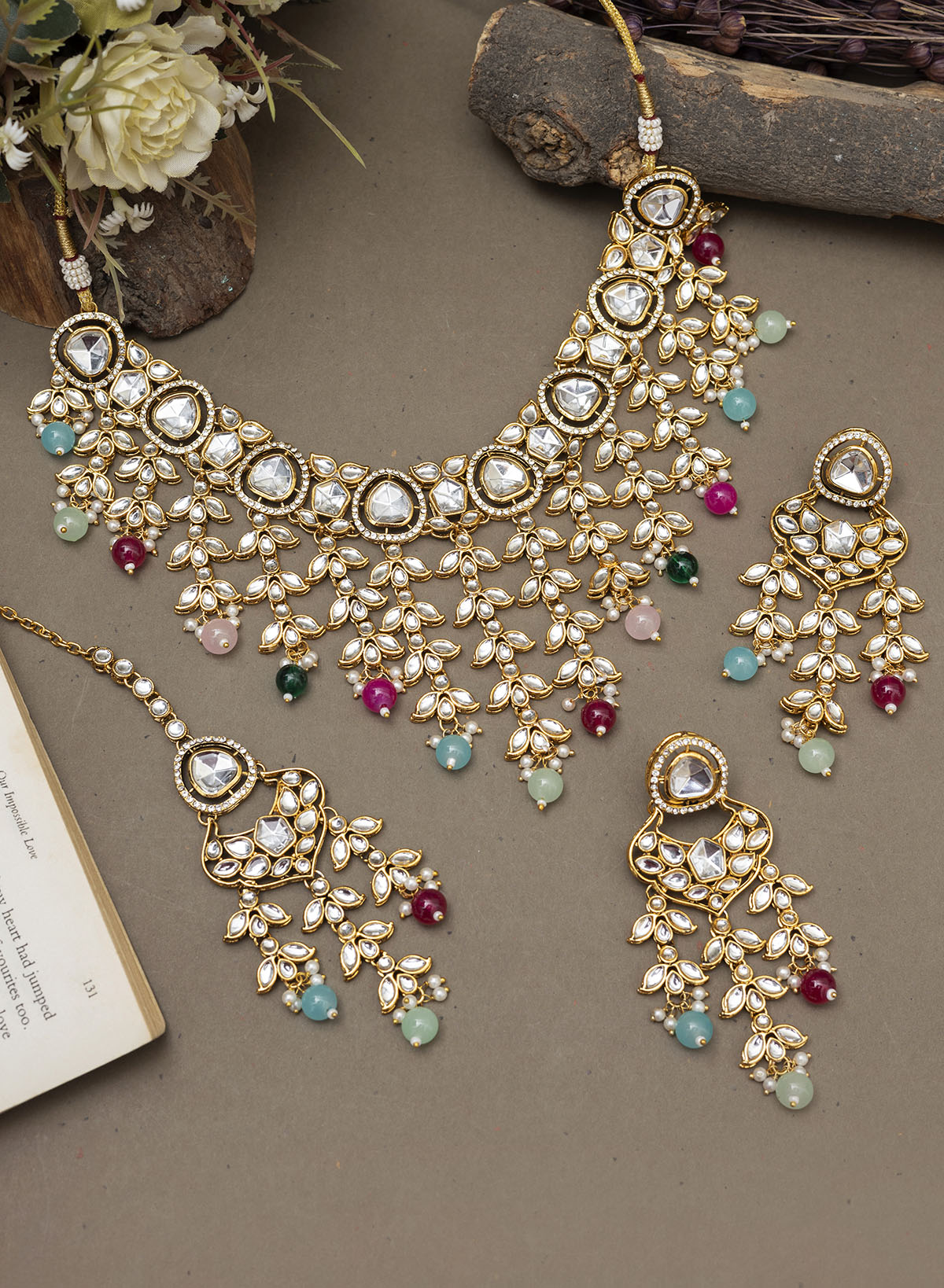 Amulya necklace set