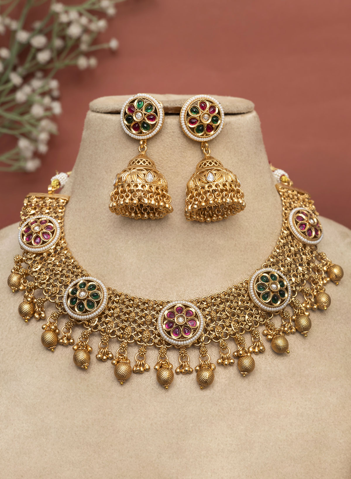 Ekam Necklace Set
