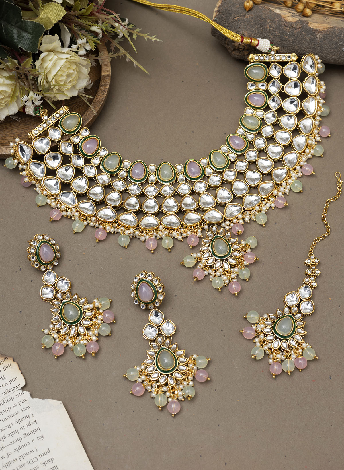 Saritha necklace set