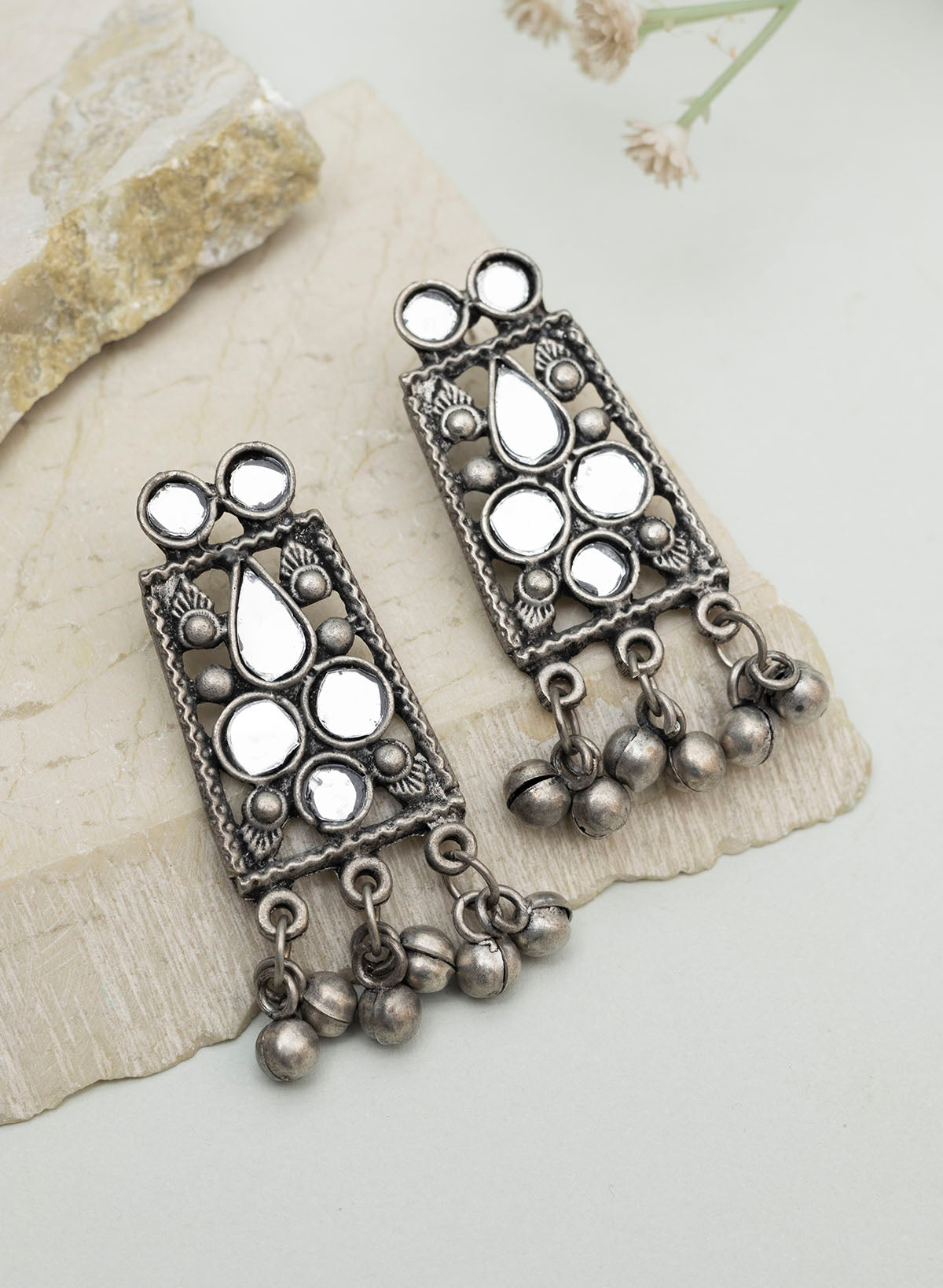 Aynaz mirror earring