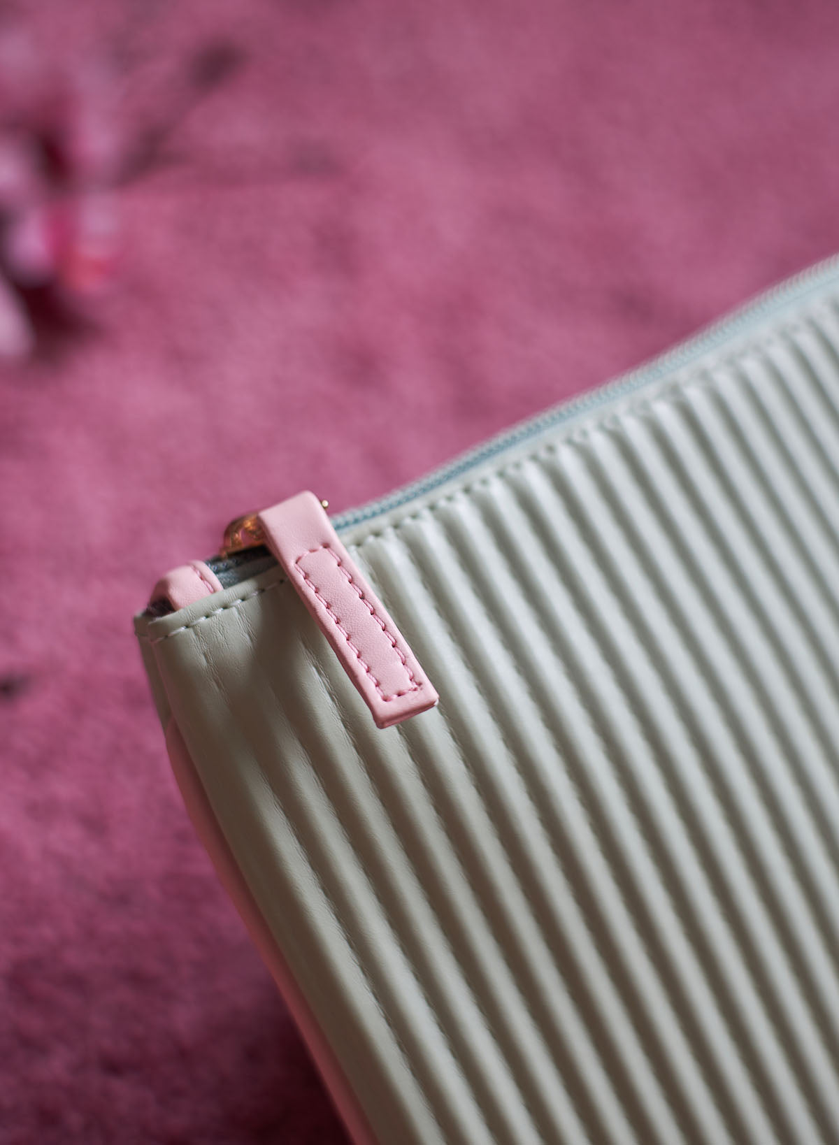 Jade mint green clutch