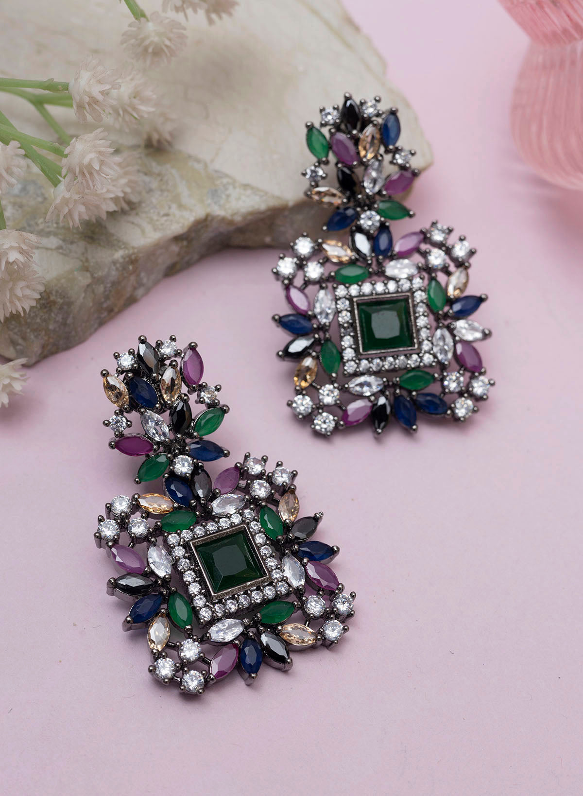 Vrish AD Earrings