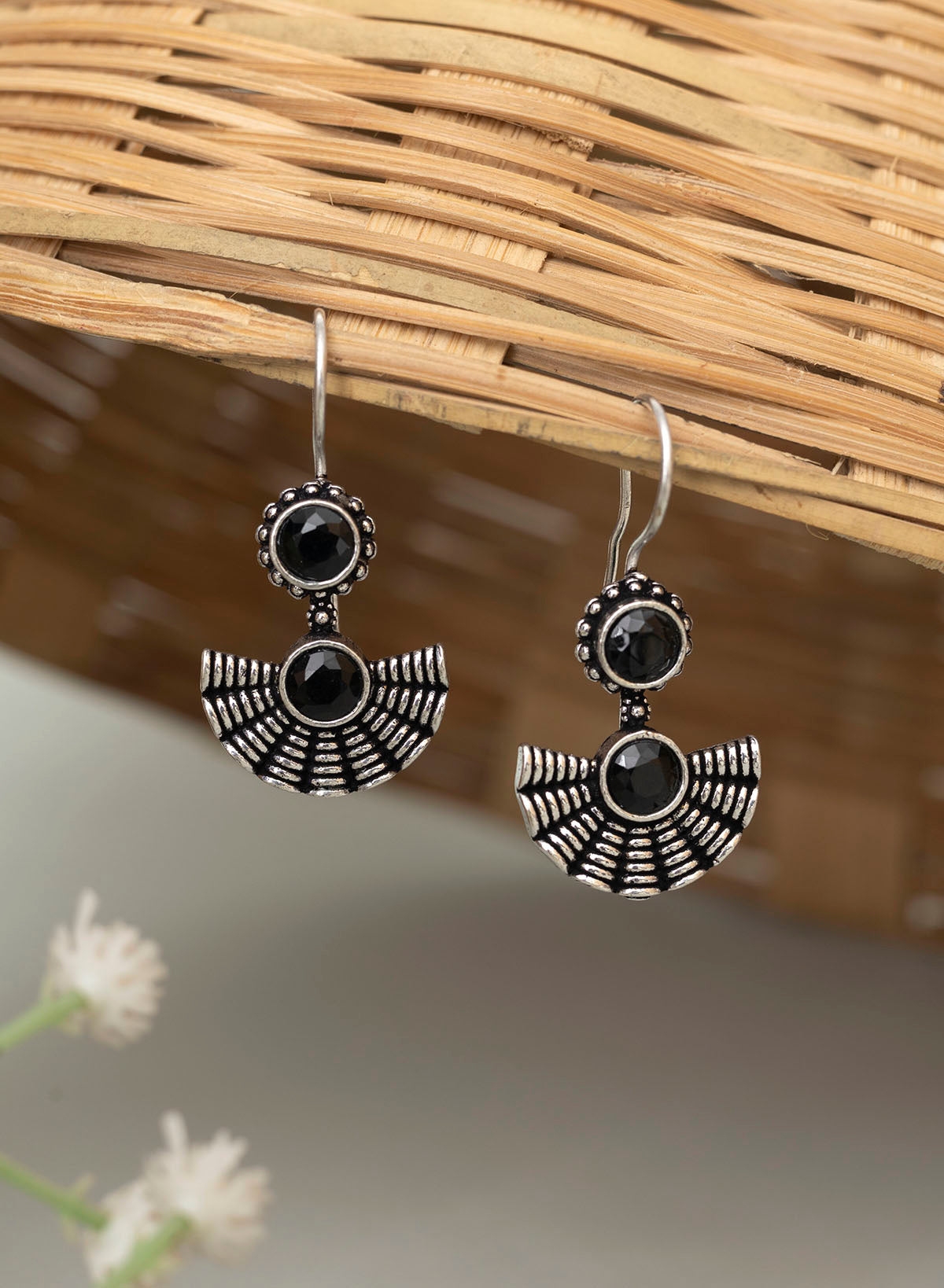 Upadhriti drop earrings