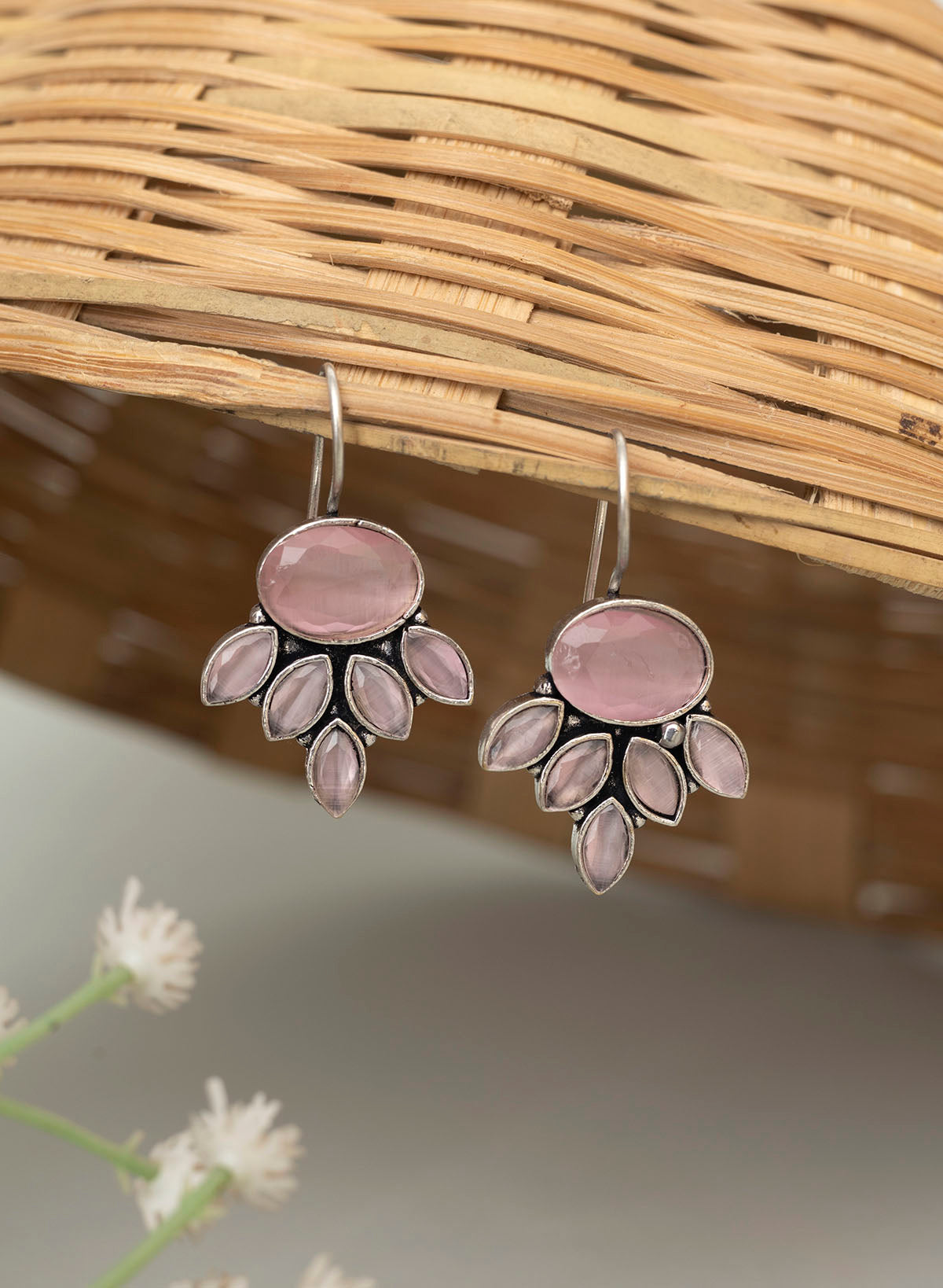 Vedant stone earrings