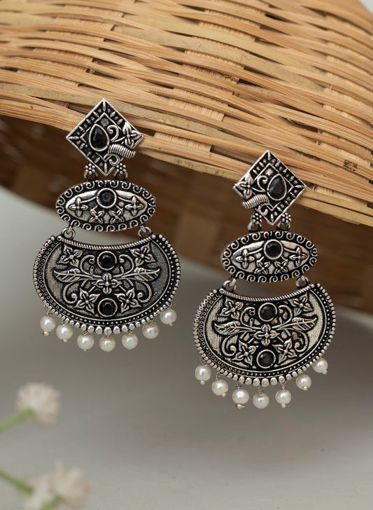 Chandrea oxidised earrings