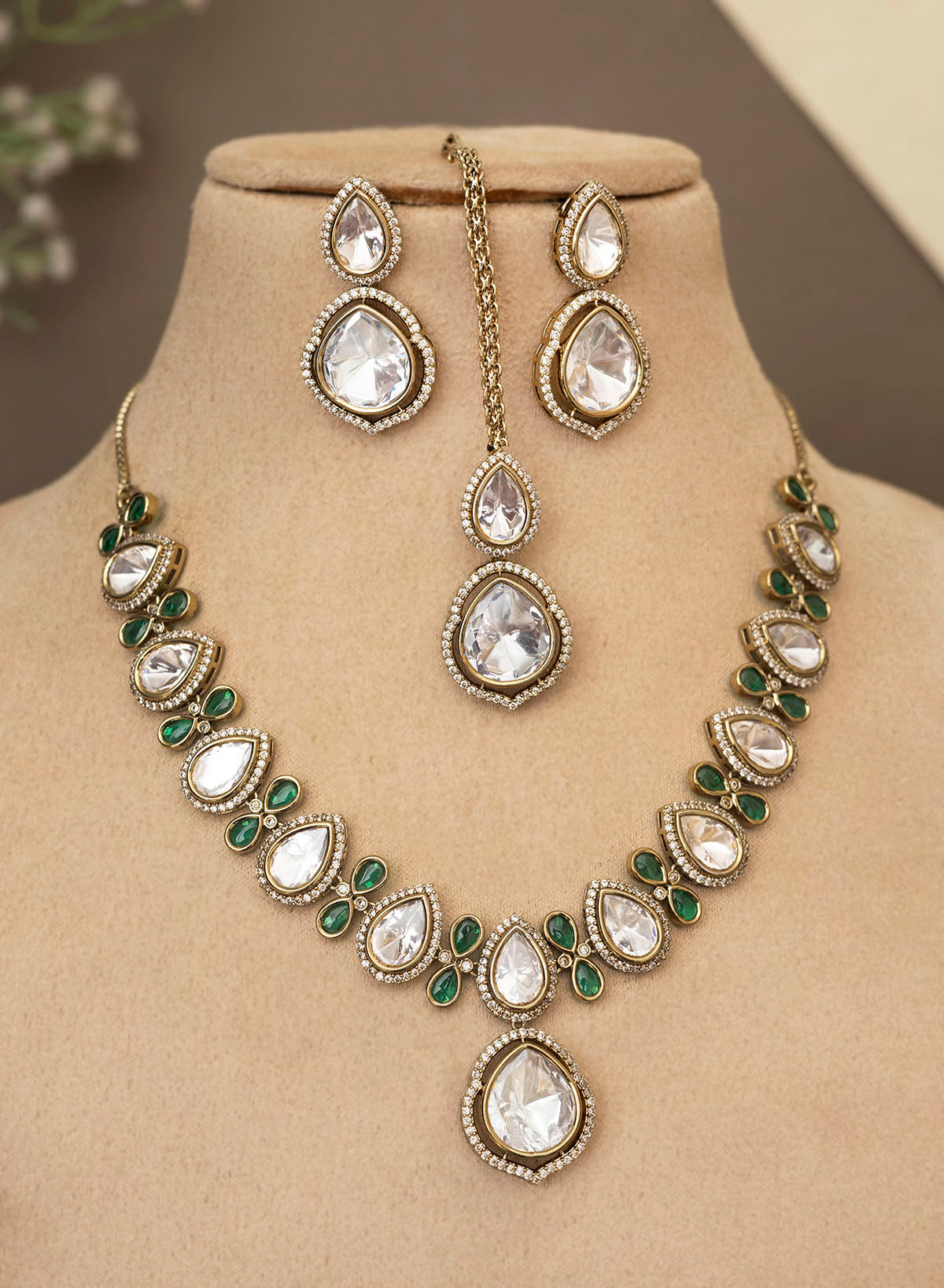 Roopmati kundan set - Main Image