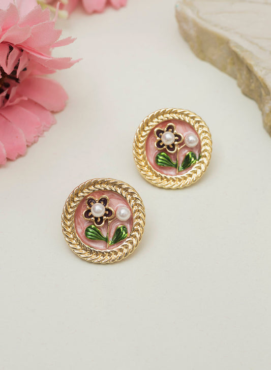 Almaa floral earring