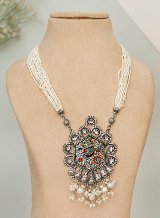 Lainey oxidized necklace