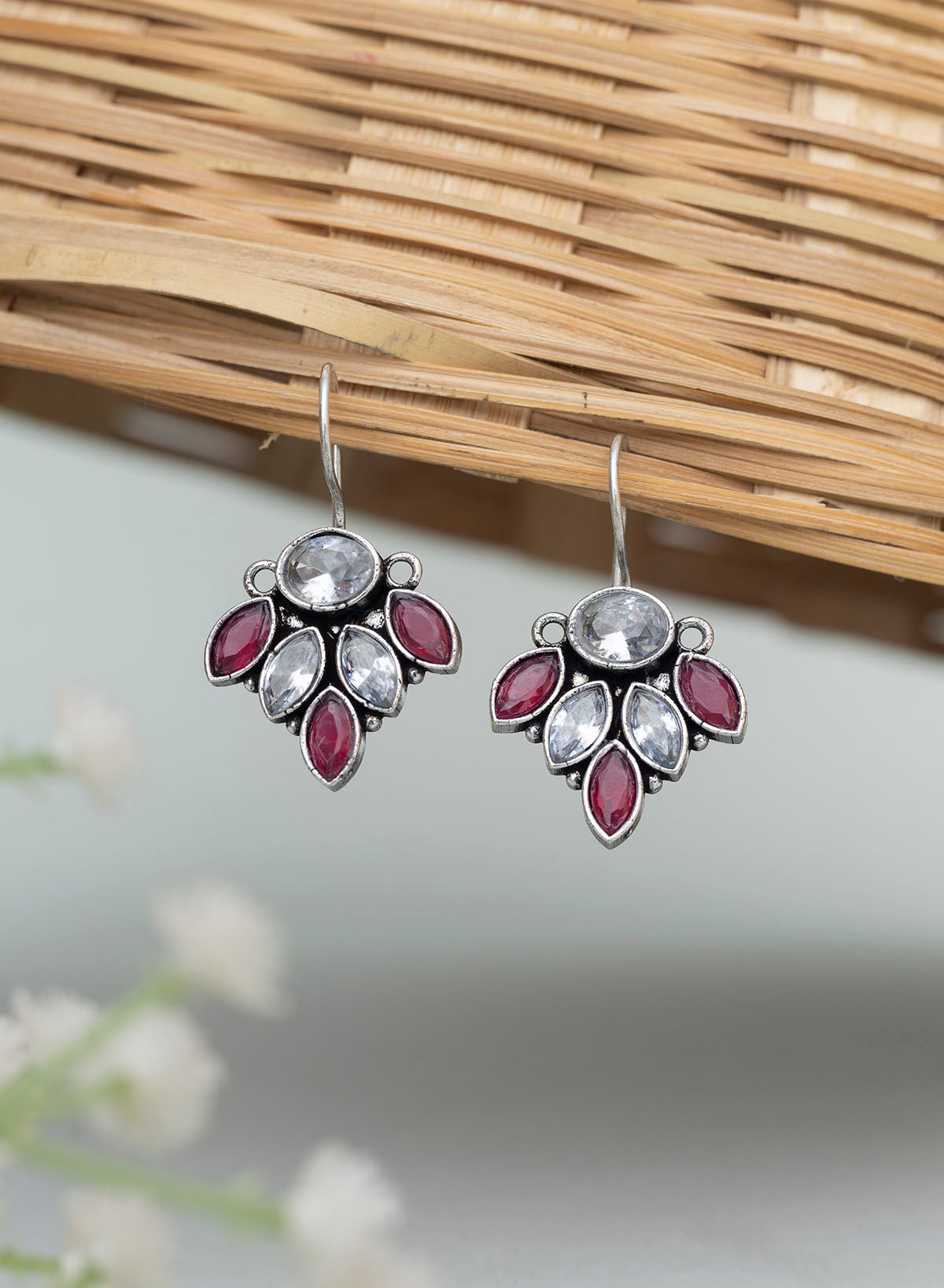 Pranoti Silver earring