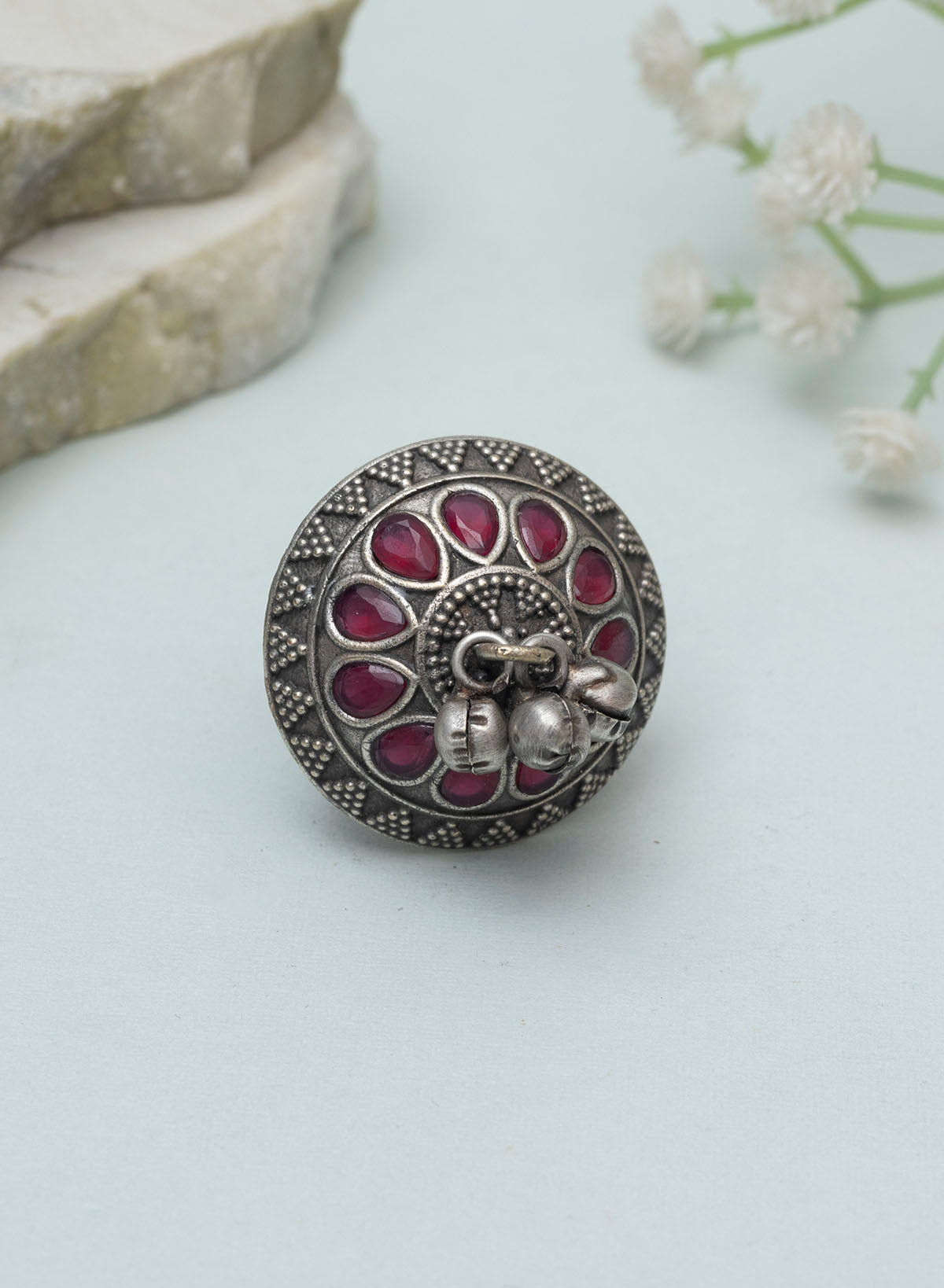 Amrita Oxidised Ring