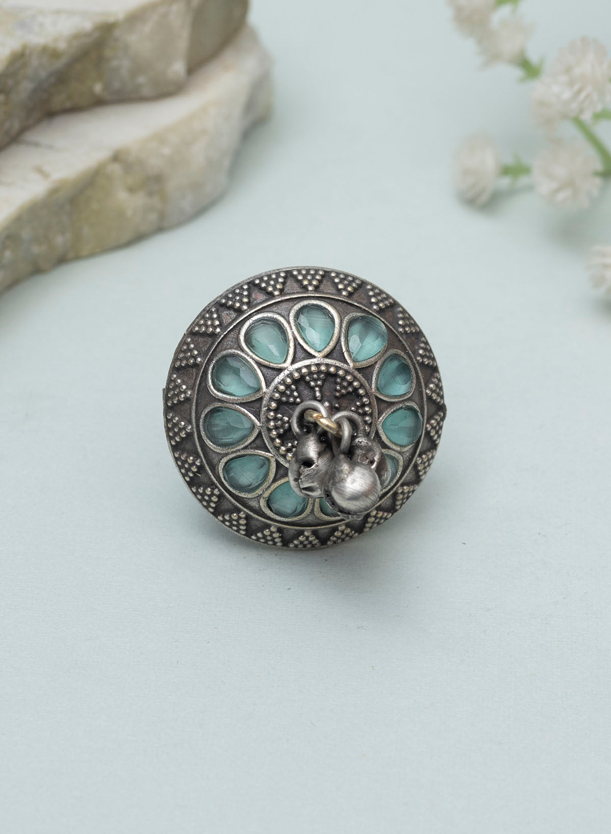 Amrita Oxidised Ring