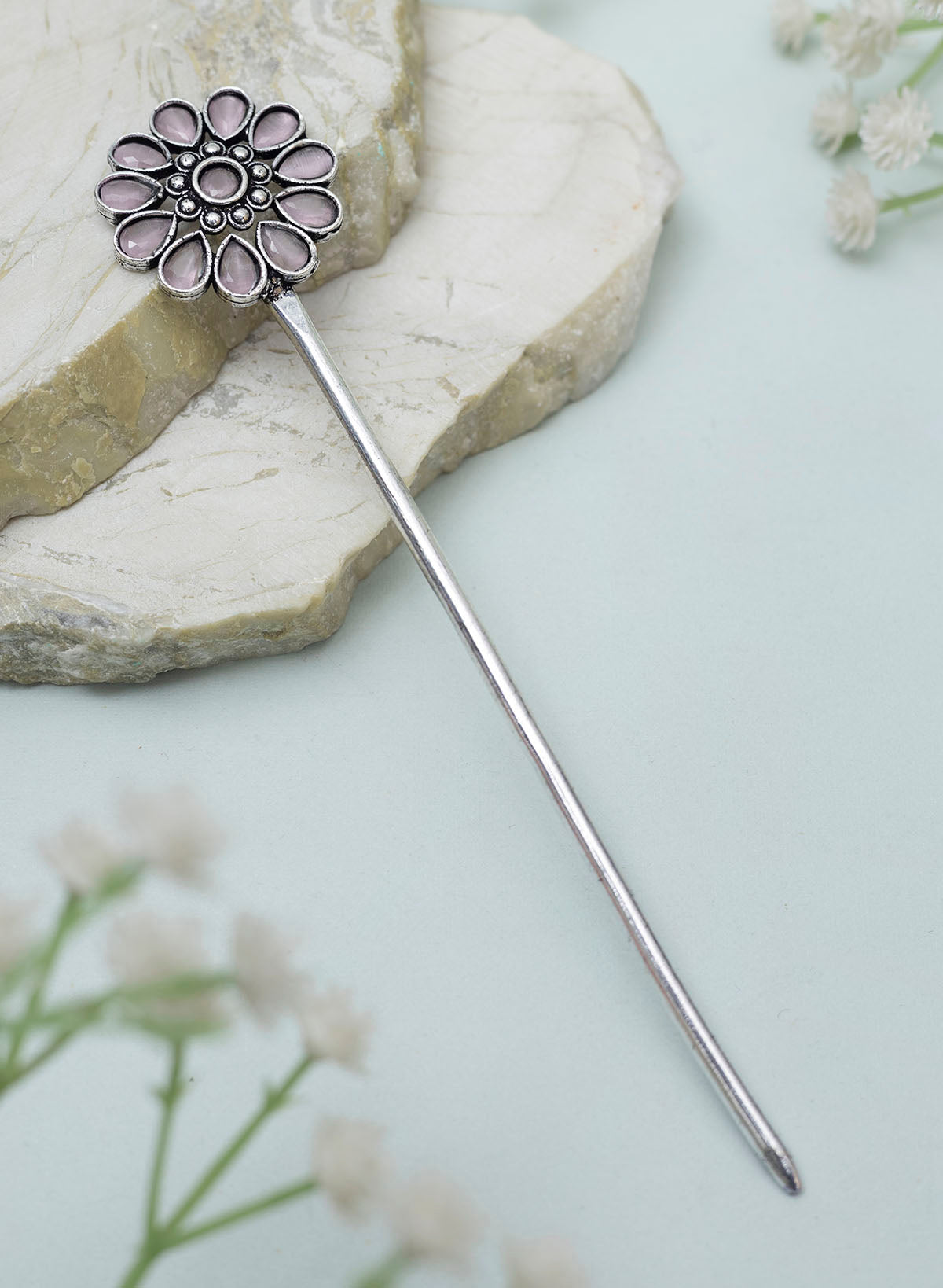 Jeevisha Oxidised Bun stick