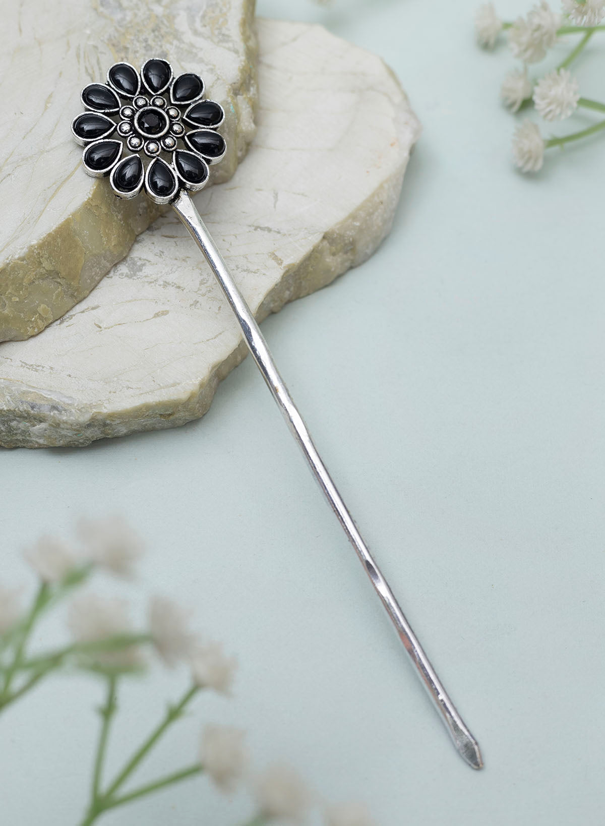 Jeevisha Oxidised Bun stick