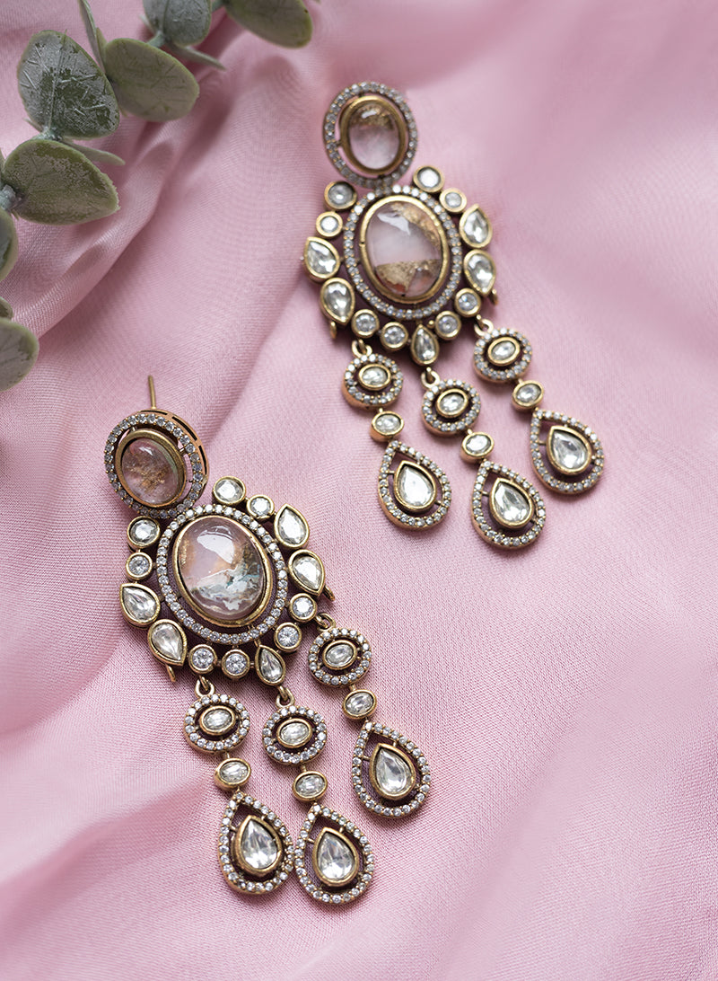 Ratika kundan earring