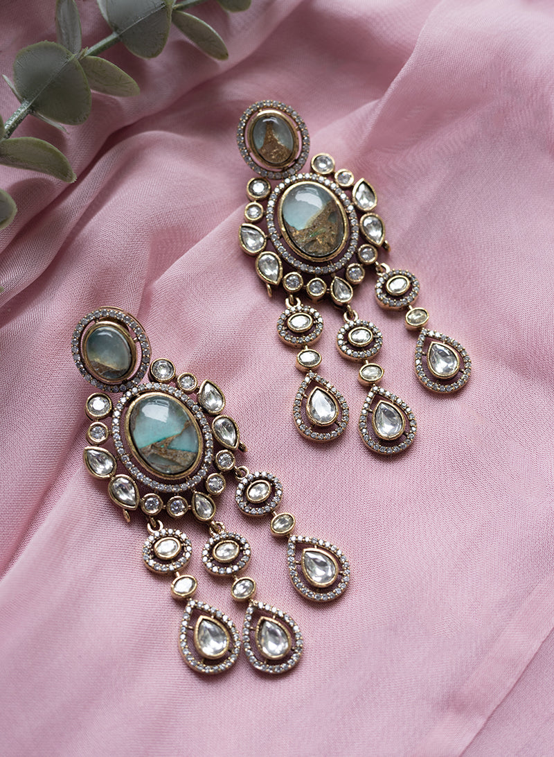 Ratika kundan earring