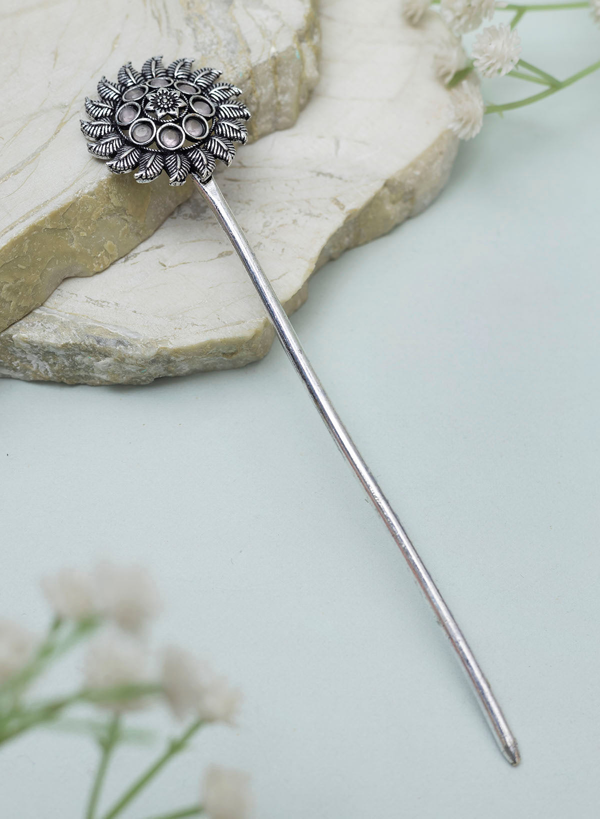 Mahita Oxidised Bun stick