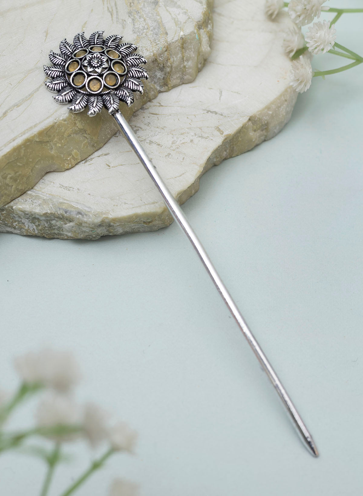 Mahita Oxidised Bun stick