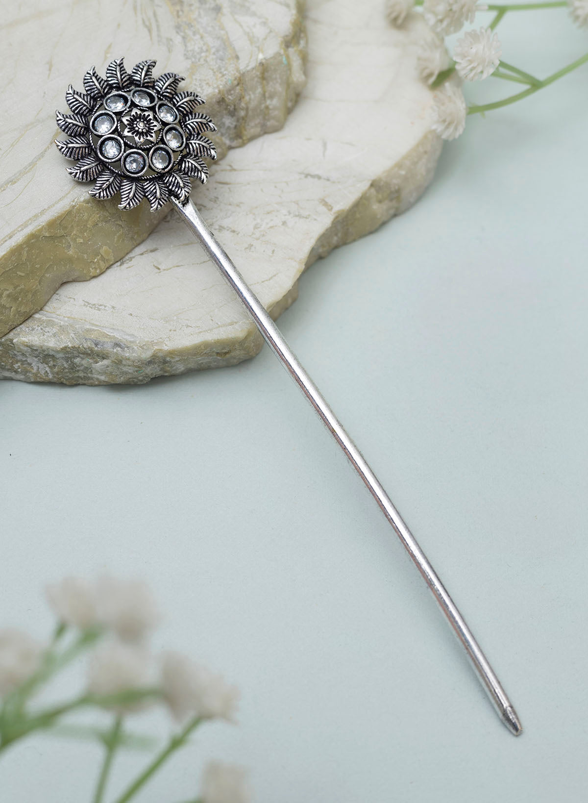 Mahita Oxidised Bun stick