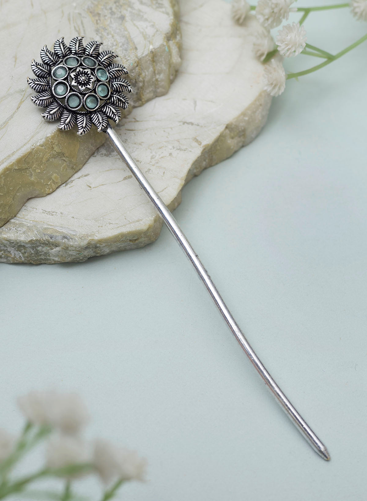 Mahita Oxidised Bun stick