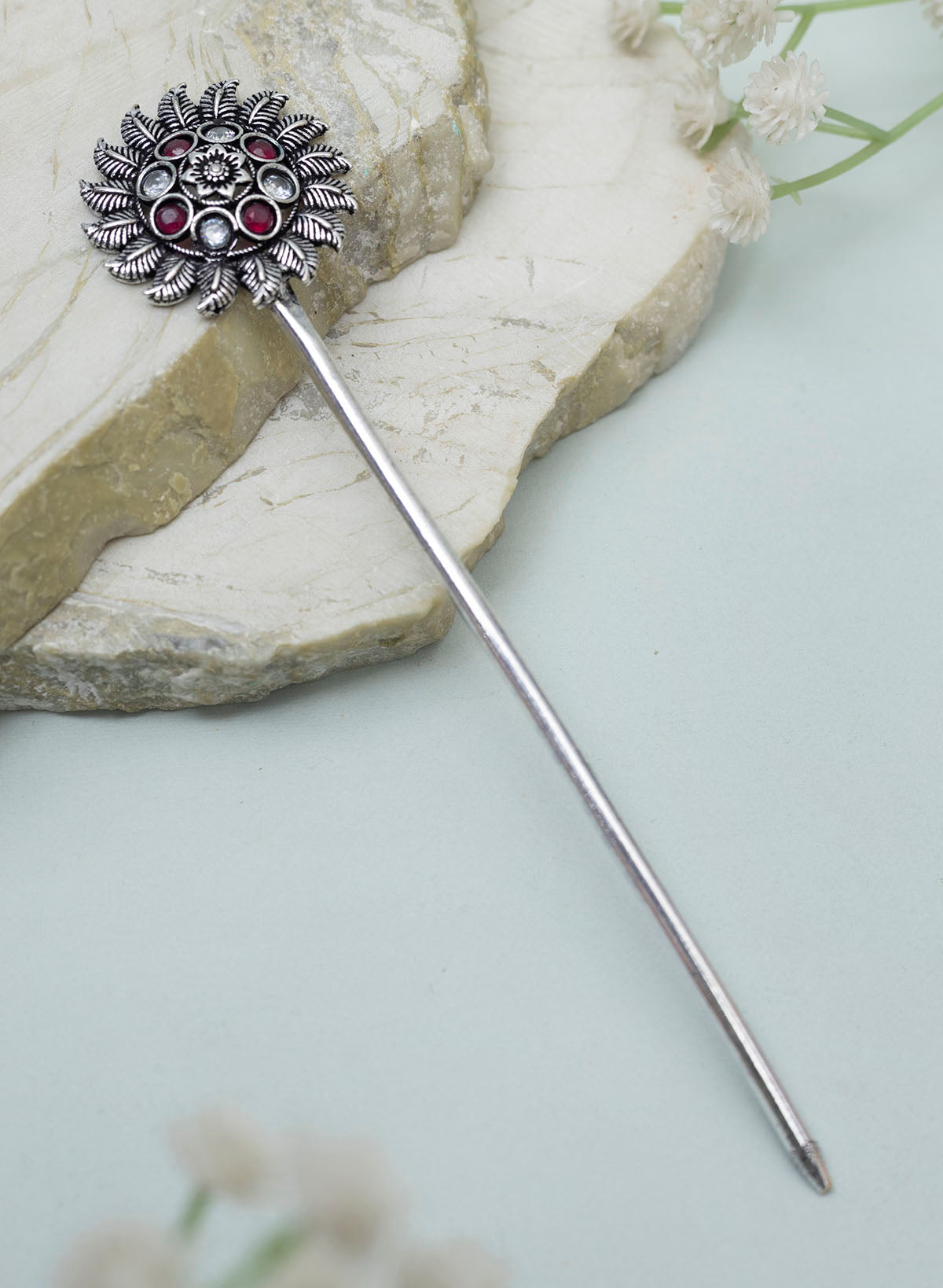 Mahita Oxidised Bun stick