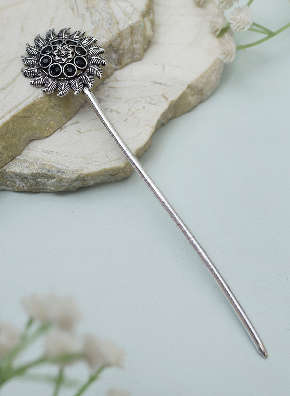 Mahita Oxidised Bun stick
