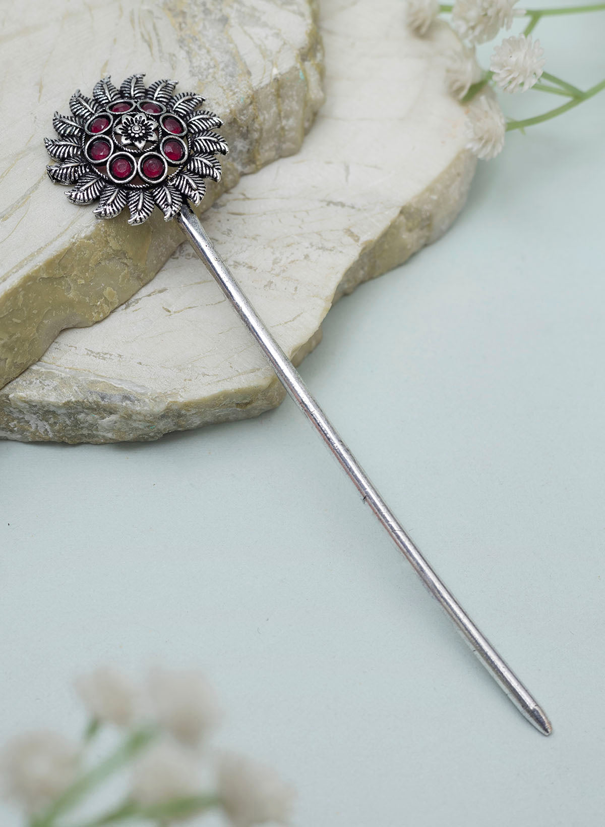 Mahita Oxidised Bun stick