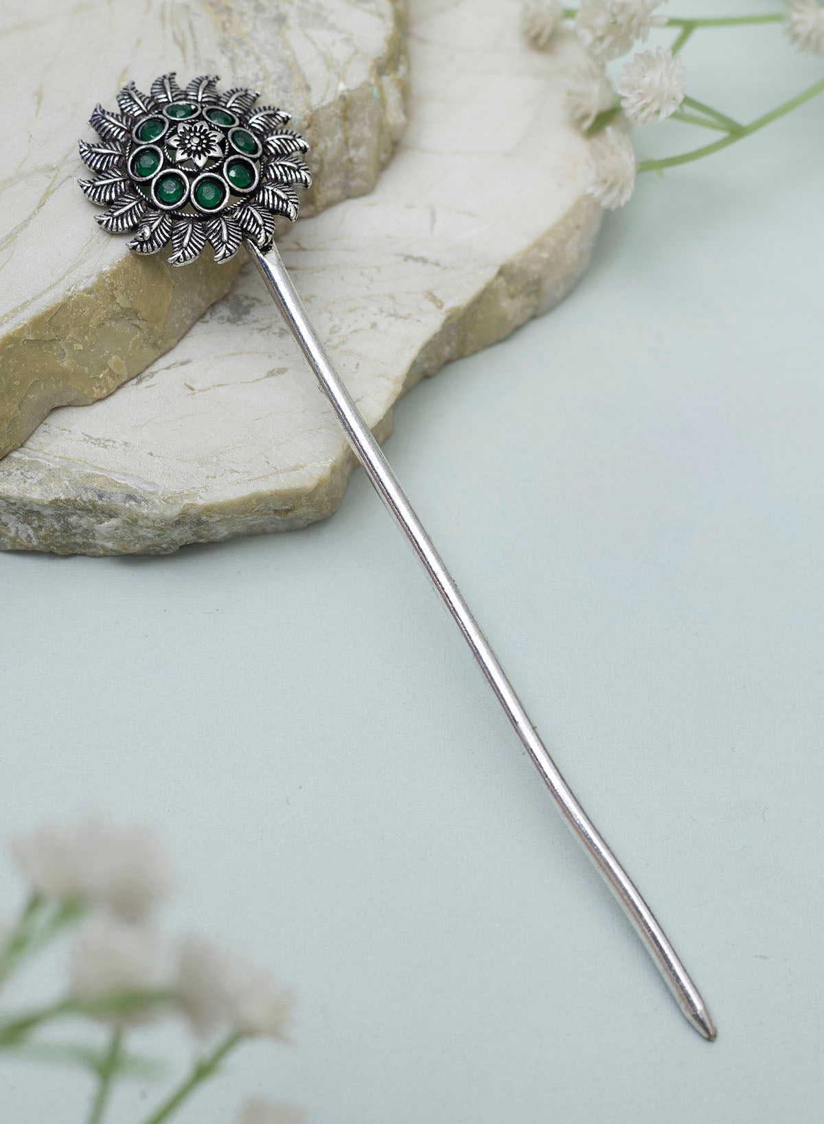 Mahita Oxidised Bun stick