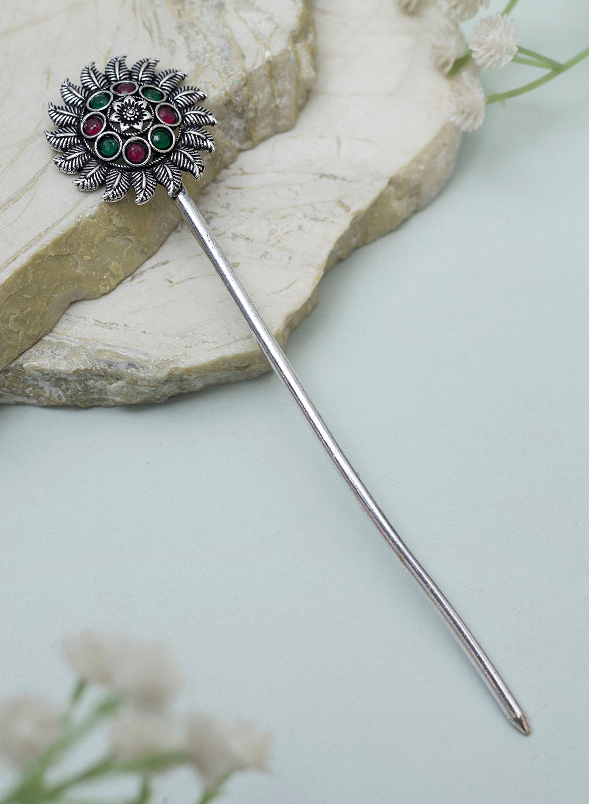 Mahita Oxidised Bun stick