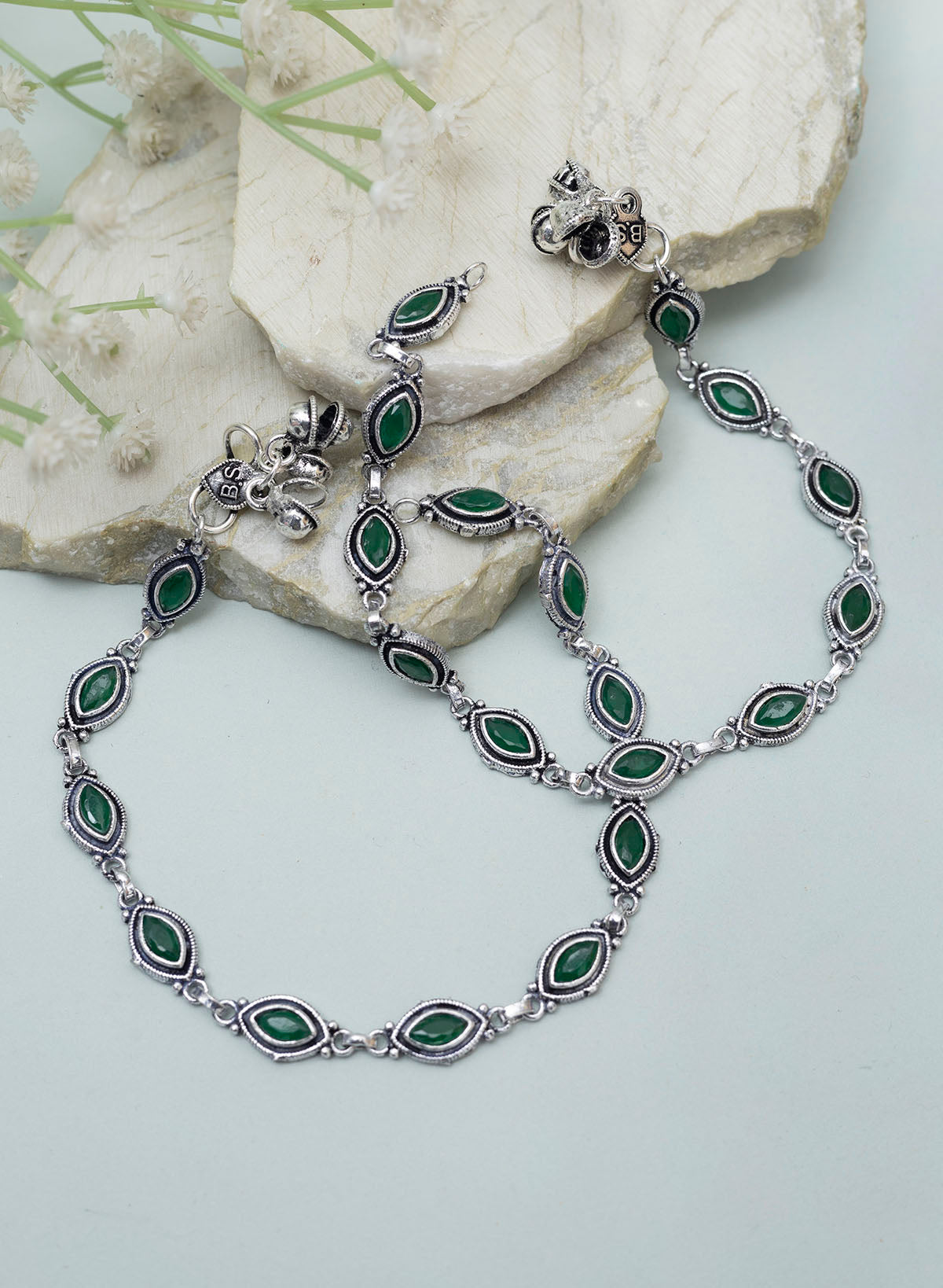 Aakhya stone Anklets