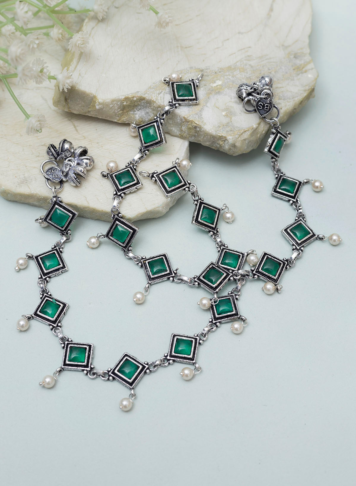 Dhanishta Stone Anklets