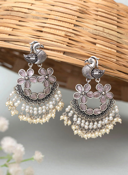 Turvani stone earring