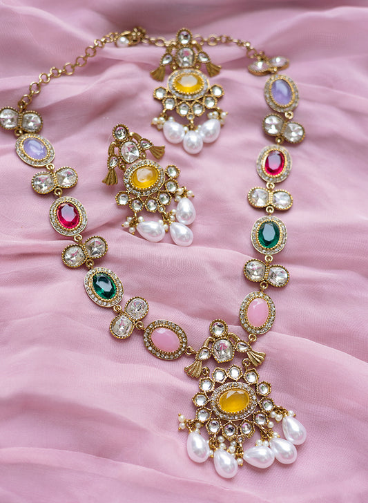 Rajashri Necklace Set
