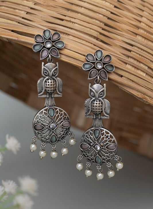 Nidha Long Earrings