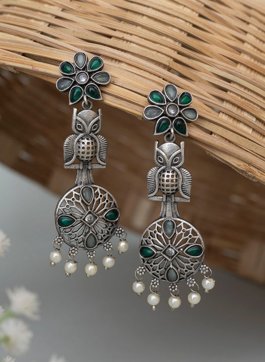 Nidha Long Earrings