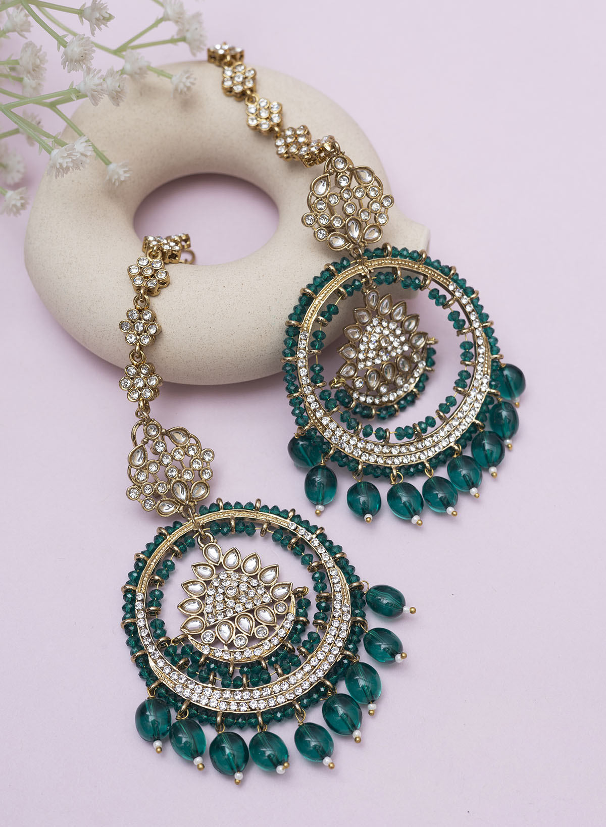 Shivali Earrings with Sahara