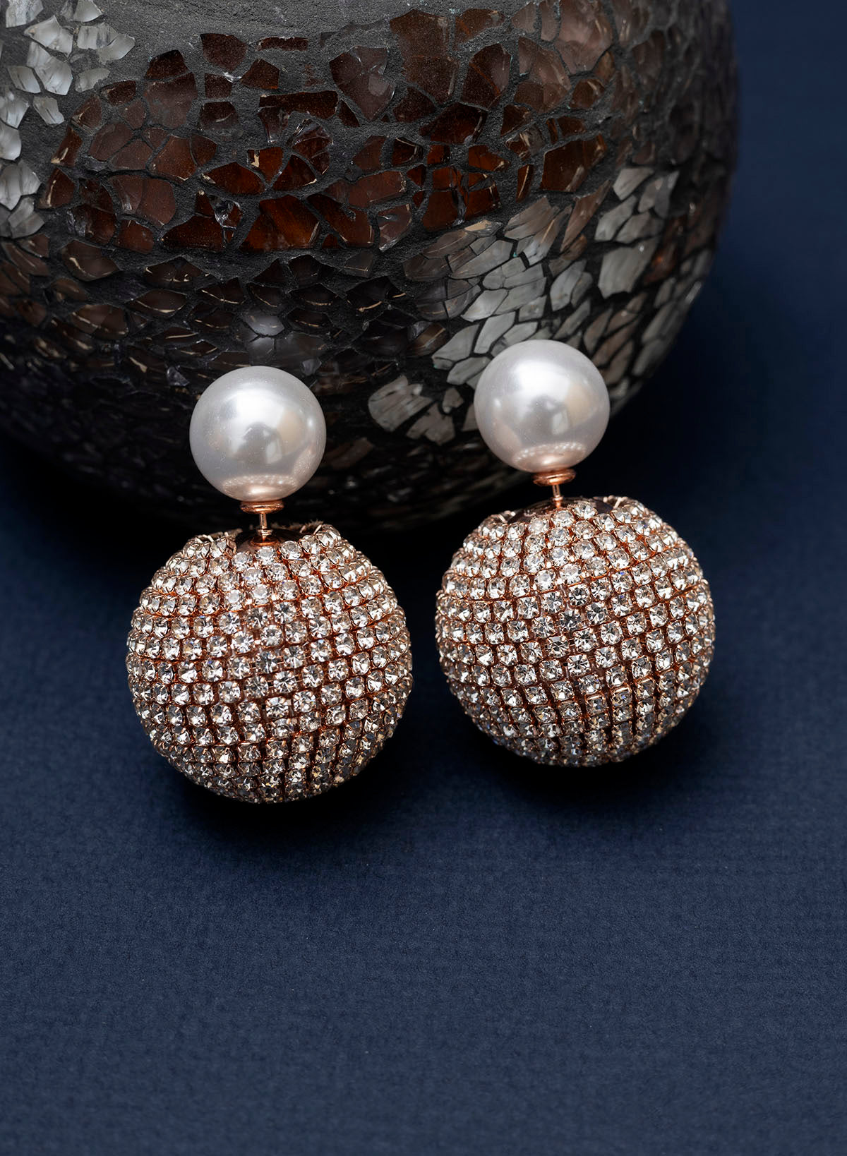 Advi Big Disco ball Earring
