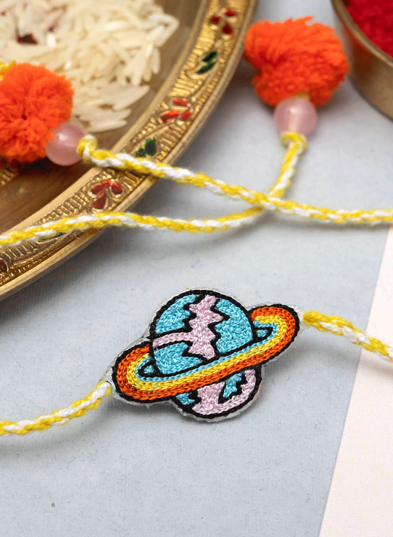 Saturn planet Rakhi