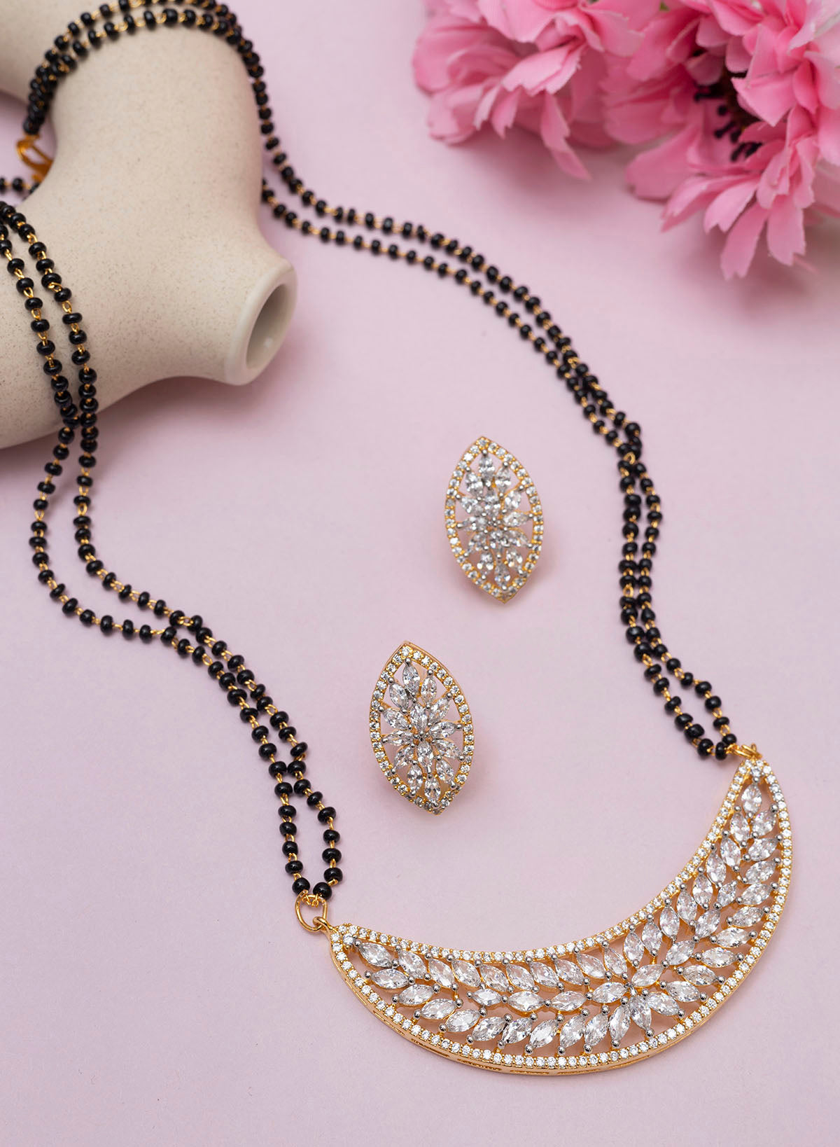 Tulvika Mangalsutra set – Phuljhadi - Main Image