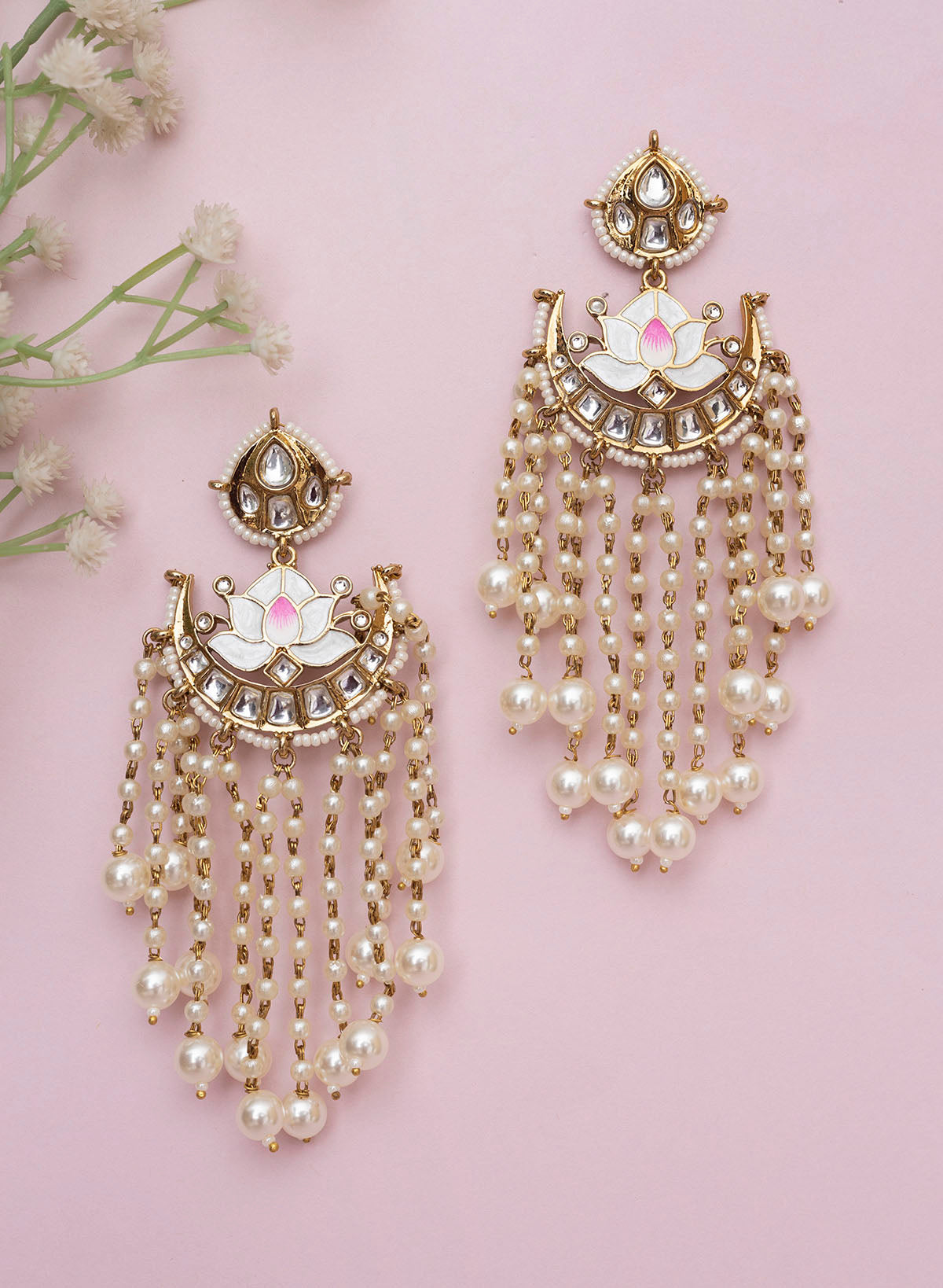 Ekaksh Lotus Earrings
