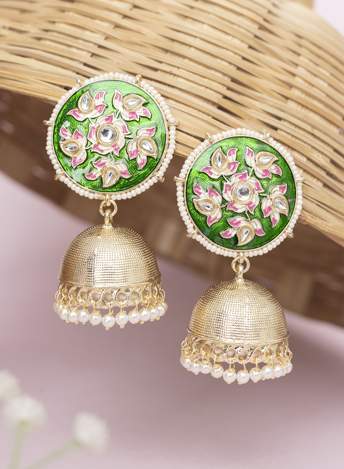 Surja meena jhumka