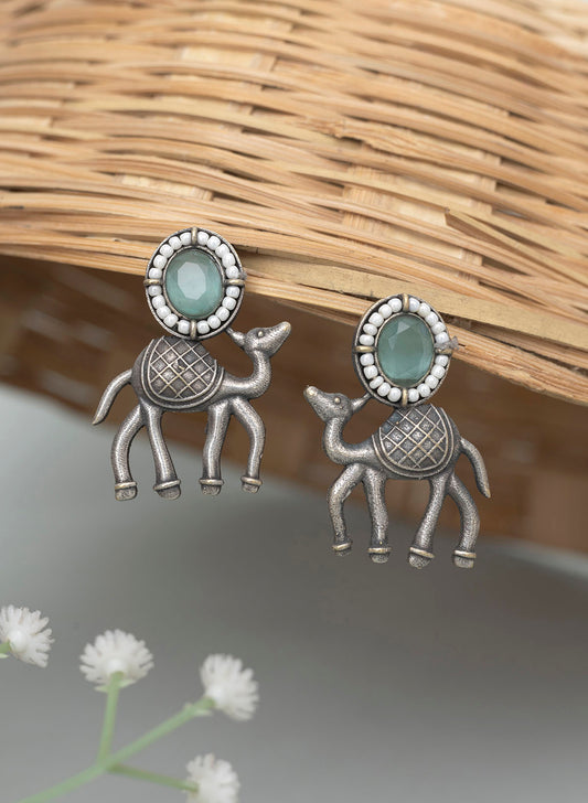 Daania Camel Earring