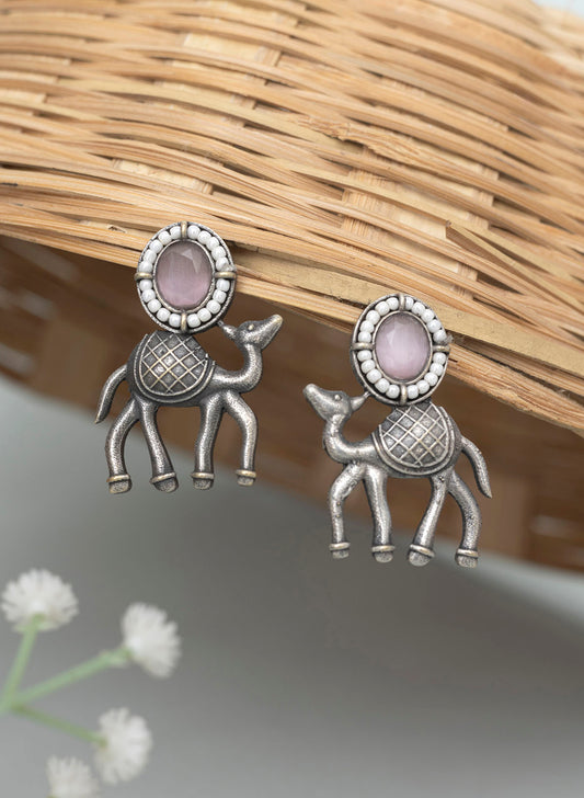 Daania Camel Earring